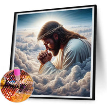 Load image into Gallery viewer, Earth And Jesus 30*30CM(Canvas) Full Round Drill Diamond Painting
