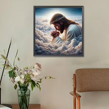 Load image into Gallery viewer, Earth And Jesus 30*30CM(Canvas) Full Round Drill Diamond Painting