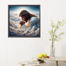 Load image into Gallery viewer, Earth And Jesus 30*30CM(Canvas) Full Round Drill Diamond Painting