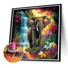 Load image into Gallery viewer, Elephant 50*50CM(Canvas) Full Round Drill Diamond Painting