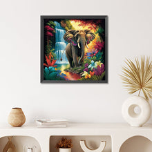 Load image into Gallery viewer, Elephant 50*50CM(Canvas) Full Round Drill Diamond Painting