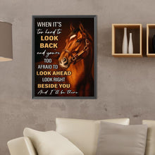 Load image into Gallery viewer, Horse-Letter 30*40CM(Canvas) Full Round Drill Diamond Painting