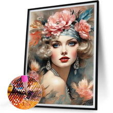 Load image into Gallery viewer, Noblewoman-Woman 30*40CM(Canvas) Full Round Drill Diamond Painting