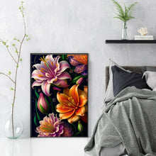 Load image into Gallery viewer, Huancan - Lily - 35*50CM 14CT 2 Stamped Cross Stitch