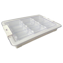 Load image into Gallery viewer, 9 Grids Clear Diamond Painting Storage Containers for Beads Art DIY Crafts