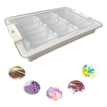 Load image into Gallery viewer, 9 Grids Clear Diamond Painting Storage Containers for Beads Art DIY Crafts