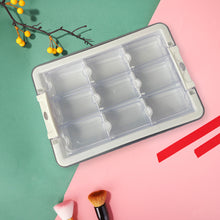 Load image into Gallery viewer, 9 Grids Clear Diamond Painting Storage Containers for Beads Art DIY Crafts