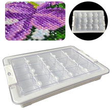 Load image into Gallery viewer, 15 Grids Clear Diamond Painting Storage Containers for Beads Art DIY Crafts