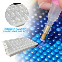 Load image into Gallery viewer, 24 Grids Clear Diamond Painting Storage Containers for Beads Art DIY Crafts