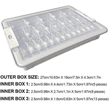 Load image into Gallery viewer, 26 Grids Clear Diamond Painting Storage Containers for Beads Art DIY Crafts