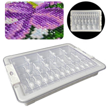 Load image into Gallery viewer, 26 Grids Clear Diamond Painting Storage Containers for Beads Art DIY Crafts