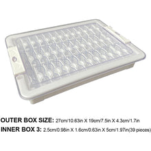 Load image into Gallery viewer, 39 Grids Clear Diamond Painting Storage Containers for Beads Art DIY Crafts