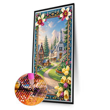 Load image into Gallery viewer, Rural Scenery 40*70CM(Canvas) Full Round Drill Diamond Painting