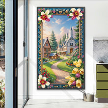 Load image into Gallery viewer, Rural Scenery 40*70CM(Canvas) Full Round Drill Diamond Painting