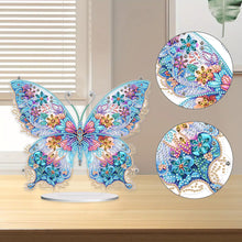 Load image into Gallery viewer, Butterfly Desktop Diamond Art Kits Diamond Art Tabletop Decor Home Office Decor