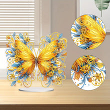 Load image into Gallery viewer, Butterfly Desktop Diamond Art Kits Diamond Art Tabletop Decor Home Office Decor
