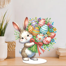 Load image into Gallery viewer, Special Shaped 5D Easter Egg Rabbit Diamond Art Tabletop Decor Home Office Decor
