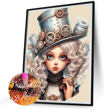 Load image into Gallery viewer, Steampunk Girl 40*55CM(Picture) Full Round Drill Diamond Painting