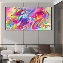 Load image into Gallery viewer, Rainbow Babe Mary 80*40CM(Canvas) Full Round Drill Diamond Painting