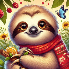 Load image into Gallery viewer, Sloth 30*30CM(Canvas) Full Round Drill Diamond Painting