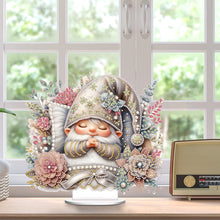 Load image into Gallery viewer, Special Shape Single-Side Sleeping Gnome Desktop Diamond Art Kits for Home Decor