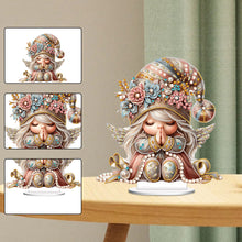 Load image into Gallery viewer, Special Shape Single-Side Prayer Gnome Desktop Diamond Art Kits for Home Decor