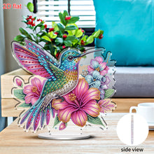 Load image into Gallery viewer, 2D Flat Hummingbird DIY 5D DIY Diamond Art Tabletop Decorations for Office Decor