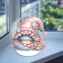 Load image into Gallery viewer, Special Shape Gnome Desktop Diamond Art Kits for Adults Beginner (Gnome on Moon)