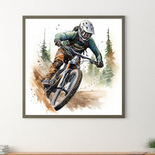 Load image into Gallery viewer, Motorcycle Boy 30*30CM(Canvas) Full Round Drill Diamond Painting