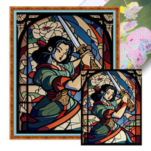 Load image into Gallery viewer, Yishu - Disney Princess Mulan - 50*60CM 11CT 3 Stamped Cross Stitch