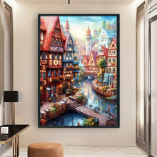 Load image into Gallery viewer, Huancan - Water Castle - 40*60CM 16CT 2 Stamped Cross Stitch