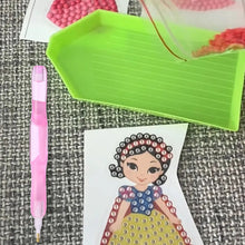 Load image into Gallery viewer, Diamond Painting Pen Kit with 5 Drill Pen Picking Heads and 1 Clay (Pink)