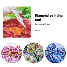 Load image into Gallery viewer, Diamond Painting Pen Kit with 5 Drill Pen Picking Heads and 1 Clay (White)