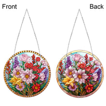 Load image into Gallery viewer, Suncatcher Diamond Painting Hanging Pendant Home Windows Decor (Flowers)
