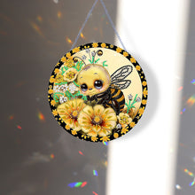 Load image into Gallery viewer, Bee Diamond Painting Art Pendant Animal Acrylic Diamond Drawing Hanging Ornament