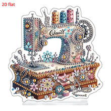 Load image into Gallery viewer, 2D Flat Print Stitch Machine DIY Desktop Diamond Art Kits for Adults Beginner