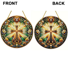 Load image into Gallery viewer, Special Shaped Cross Hanging Diamond Art Kits Bedroom Decoration