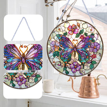 Load image into Gallery viewer, Double Sided Special Shaped Butterfly Hanging Diamond Art Kits Bedroom Decor