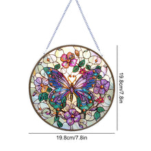 Load image into Gallery viewer, Double Sided Special Shaped Butterfly Hanging Diamond Art Kits Bedroom Decor
