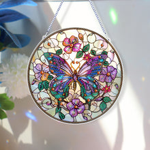 Load image into Gallery viewer, Double Sided Special Shaped Butterfly Hanging Diamond Art Kits Bedroom Decor