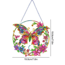 Load image into Gallery viewer, Double Sided Special Shaped Butterfly Hanging Diamond Art Kits Bedroom Decor