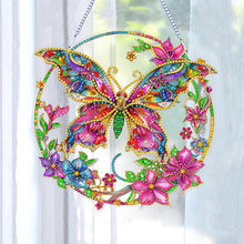 Load image into Gallery viewer, Double Sided Special Shaped Butterfly Hanging Diamond Art Kits Bedroom Decor
