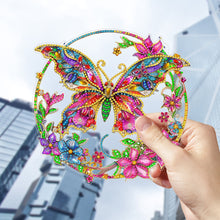 Load image into Gallery viewer, Double Sided Special Shaped Butterfly Hanging Diamond Art Kits Bedroom Decor