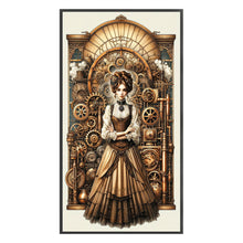 Load image into Gallery viewer, Yishu - Classic Lady - 40*70CM 11CT 3 Stamped Cross Stitch