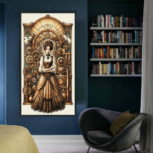 Load image into Gallery viewer, Yishu - Classic Lady - 40*70CM 11CT 3 Stamped Cross Stitch