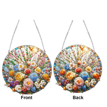 Load image into Gallery viewer, Flowers 2D Flat DIY Diamond Painting Set Diamond Art Pendant Home Wall Decor
