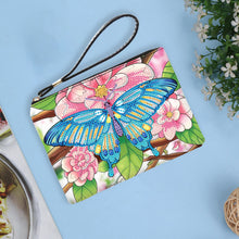 Load image into Gallery viewer, PU Partial Special Shaped Butterfly 5D DIY Diamond Painting Wallet Daily Purse