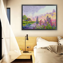 Load image into Gallery viewer, Spring Brand - Summer Scenery - 60*45CM 11CT 3 Stamped Cross Stitch