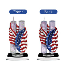 Load image into Gallery viewer, 2D Flat America Twin Tower DIY Diamond Painting Desktop Ornaments Kit Home Decor
