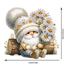 Load image into Gallery viewer, Acrylic Daisy Gnome 5D DIY Desktop Diamond Art Kits Bedroom Table Decoration